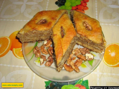 Пахлава слоеная