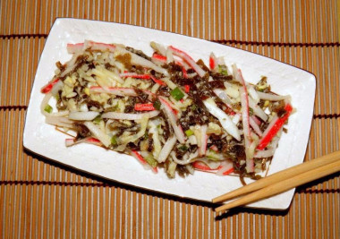 Салат Русалочка