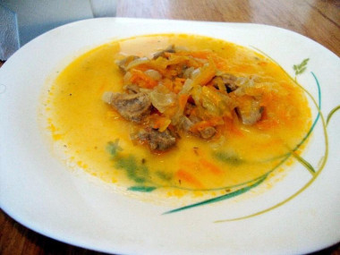 Подливка свиная с кетчупом, морковью и луком в мультиварке