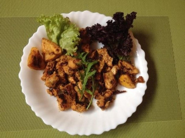 Куриные грудки в горчице в мультиварке