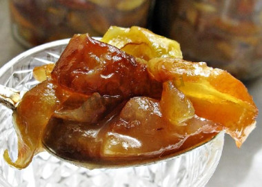 Варенье яблочное нарезанное дольками
