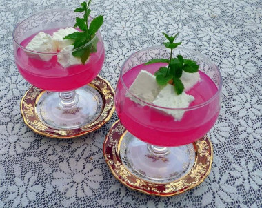 Санде Маркиз - кисель с мороженым
