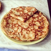 Блины на молоке классические вкусные