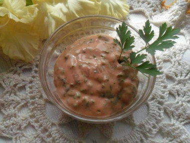 Соус кетчунез с петрушкой