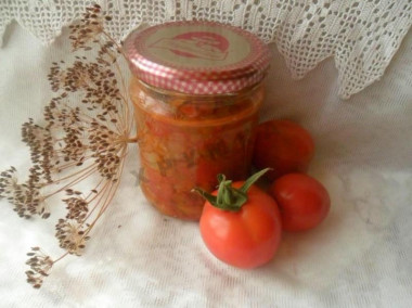 Баклажанная икра в мультиварке на зиму