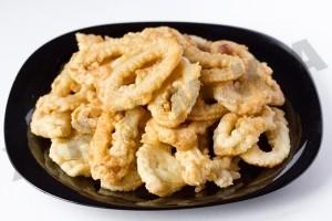 Рецепт - Кальмары в пивном кляре - Шаг 6 -  Приятного аппетита! Лучше всего есть теплыми