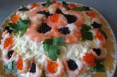 Салат Белое море
