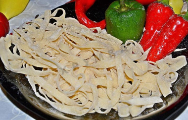 Паста домашнего приготовления