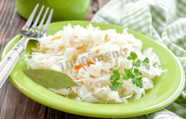 Квашеная капуста за сутки