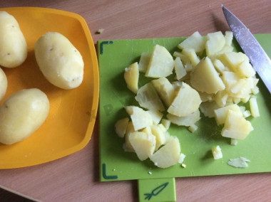 Рецепт - Оливье Lite-версия салат - Шаг 4 -  и не будет там воды!!!