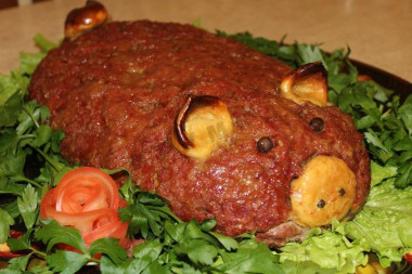 Мясная запеканка с картофелем Хрюн Василий