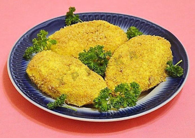 Картофельные зразы с сыром в духовке