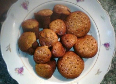 Медовые кексы с арахисом