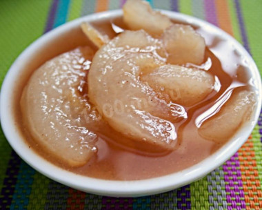 Варенье из груш дольками с лимонной кислотой