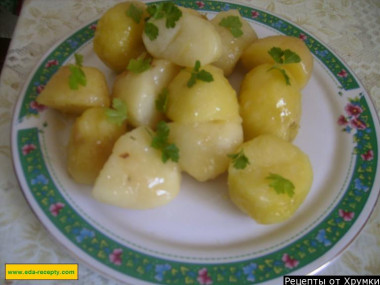 Картофель обжаренный с сахаром по-датски