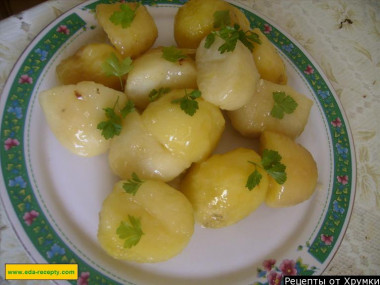 Картофель обжаренный с сахаром по-датски