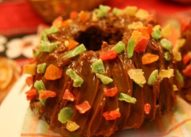 Овсяный ПП кулич в микроволновке