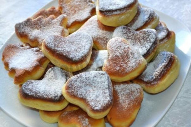 Пышки Малышки на кефире