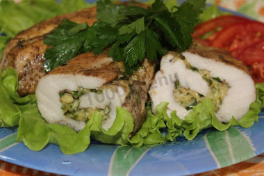 Куриные рулетики Вкусные