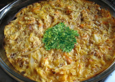 Запеканка из гречки в духовке