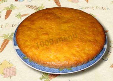 Пудинг морковный