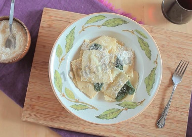 Равиоли с мясом