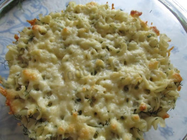 Лапшевник с мясом и сыром