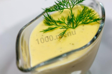 Сырный соус к картофельному пюре