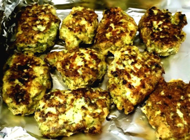 Диетические рубленые котлеты из куриной грудки