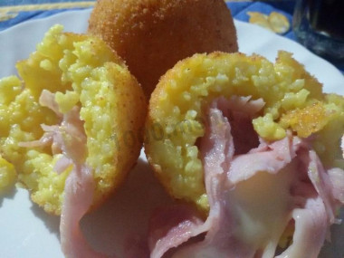 Аранчини с прошутто