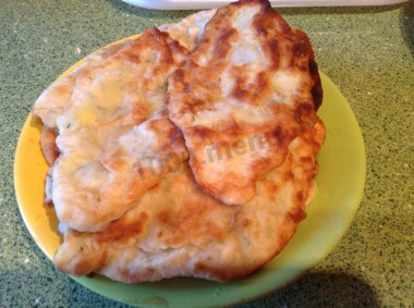 Тонкие пирожки с картошкой Крестьянские