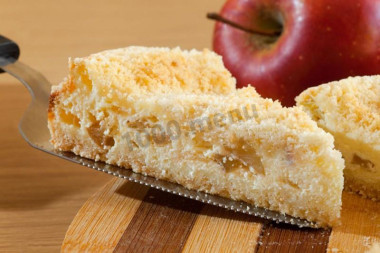 Королевская ватрушка с яблоками