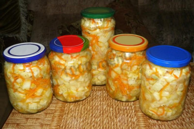Салат из патиссонов на зиму
