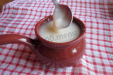 Кисель из овсяной муки