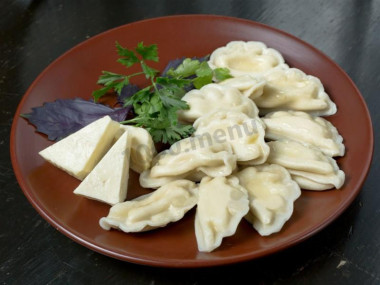 Вареники с адыгейским сыром