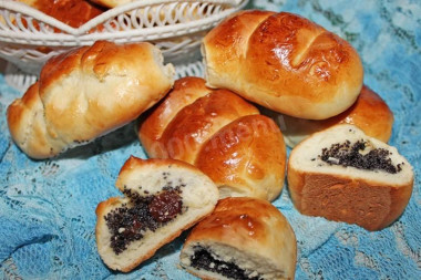 Маковники булочки с маком и корицей