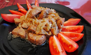 Жареные бычьи яйца