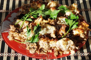 Цветная капуста с сыром и виски
