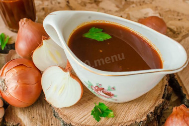 Соус демиглас из овощей