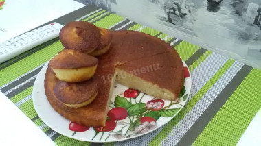 Манник на кефире простой