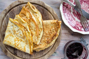 Блины с псиллиумом