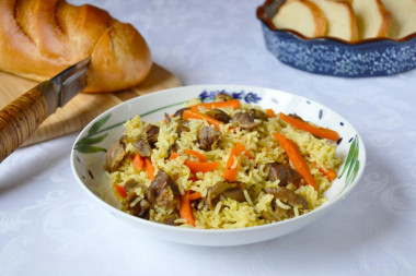 Рис с желудками
