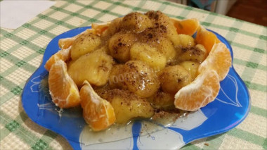 Бананы в карамели