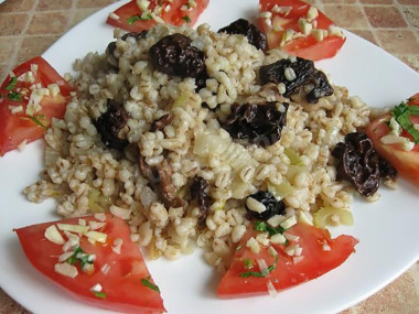 Перловка со строчками