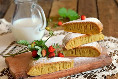 Пирог из киселя сухого в духовке