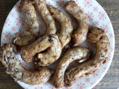 Куриные шеи в духовке