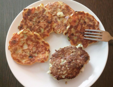 Котлетки из овощного рагу