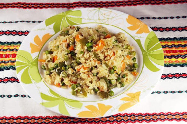 Рис жасмин с овощами