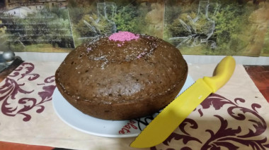 Шоколадный кулич в мультиварке