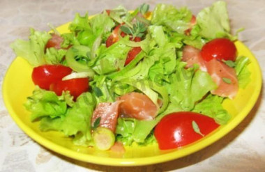 Салат с селедкой лёгкий